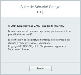 suite de sécurité orange 9.12 (c)