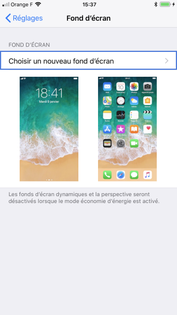 Iphone Ios 11 Changer De Fond Décran Et Décran De Veille