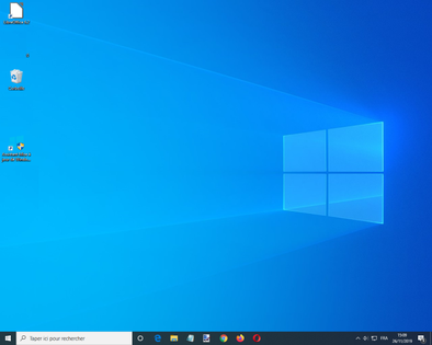 Windows 10 bureau classique